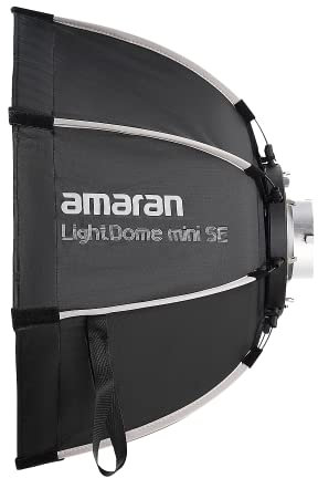 Amaran Light Dome Mini SE - Studio Softbox per Amaran 60/100/200, Aputure LS 60, LS 300D, 300D II, 300X e altri Bowens Mount Video Light