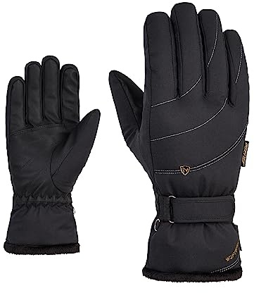 Ziener Damen KAHLI Ski-Handschuhe/Wintersport | Primaloft, Plüschfutter