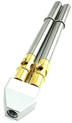 Turbo Torch 2 Buses Torch Pistolet de soudage au gaz Pistolet de brasage à la flamme Connexion Brûleur Chauffe-chalumeau for soudage BBQ Plomberie B Kit de torche au propane / 4 ( Color : B. Torch Noz