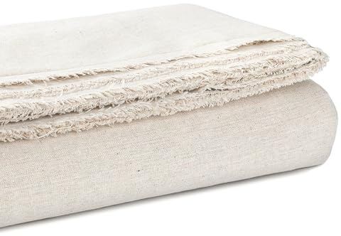 Maltuch Leinen Leinwand auf Rolle,160cm x 5m, 194gr/m² Rohgewebe – Ungrundiert, Leinen Gewebe