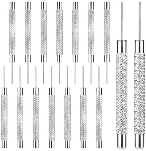 AOZUO 16 perni di rimozione della scheda SIM, perni di estrazione del vassoio della scheda SIM, strumento di apertura, strumento di rimozione delle maglie della catena dell'orologio, strumenti di