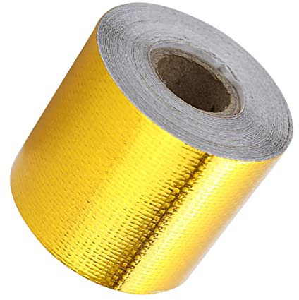 IMIKEYA Insulation Aluminum Foil Tape Duct Tape Seaming Aluminum Adhesive Sealing Foil Adhesive Duct Repairs Sealing
