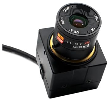 BQHHWTZ Mini cámara de seguridad POE H265 con lente CS fija 8 mm P2P IP cámara POE48V industrial