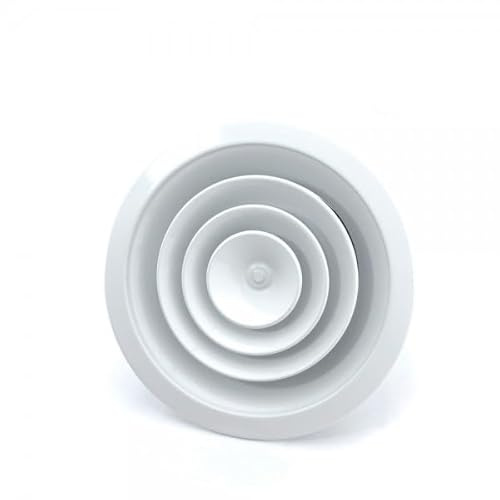 Bilake Difusores Circulares de ventilación Aluminio con regulación de caudal