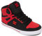 DC Shoes Herren Pure HIGH-TOP WC Schuh, Fiery RED/White/Black, 45 EU