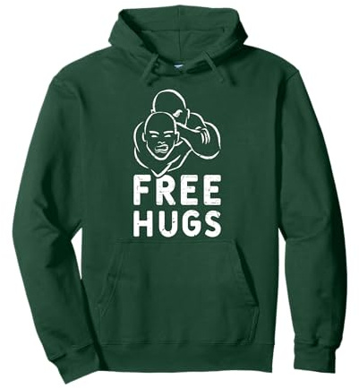 Free Hugs Lustiges Judo Jiu-Jitsu MMA Kampfsport Kämpfer Pullover Hoodie
