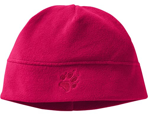 Jack Wolfskin Unisex Kinder Real Stuff Cap K Beanie Mütze, pink dahlia, Einheitsgröße EU