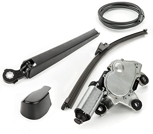 LST Wischermotor Heck Scheibenwischer Motor Wischblatt hinten kompatibel mit Skoda Octavia II Combi