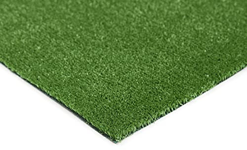 andiamo Kunstrasen Summertime hochwertiger Rasenteppich mit rutschhemmender Unterseite besonders strapazierfähig und Outdoor geeignet grün 200 x 400 cm