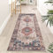 Falflor Alfombra de pasillo de 65 x 180 cm, antideslizante, envejecida, para pasillo o cocina, alfombra de pelo bajo