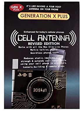 Kliplinc 10 per Antenna Booster Gen X per Tutti Gli Smartphone, Attrezzi da, Nero