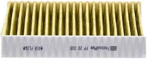 MANN-FILTER FP 20 006 Filtro aria cabina - FreciousPlus Filtro Antipolline Biofunzionale - per Autovetture + veicoli commeriali