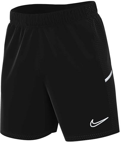 NIKE Academy 25 Short De Foot en Maille Dri-Fit pour Homme, Black/Black/White, FZ9776-010, 3XL