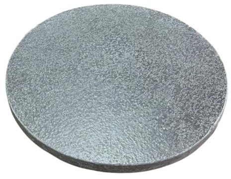 Round Baking Pizza Stone. Bread Making Stone.100% Natural Volcanic Stone Multi-Purpose Oven & BBQ, Grill. High Heat Retention. Serving Stone. (1.5x30cm)