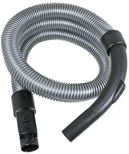SPARES2GO Hose for AmazonBasics VCS35B15KC-70EUK ‎15KC-71EU4 1.5L Cylinder Vacuum Cleaner (2m)