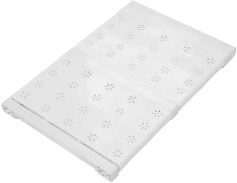 Phefop Erweiterbare Schrankregale, Stilvolles Design Verstellbarer Länge Sparsparende Versenkbare Trennregal für Schränke, Schränke, Badezimmer, Einfache Installation (41-52 cm/16,5-20,5 Zoll