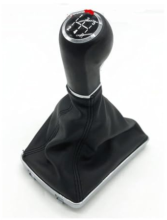 Palanca Cambio Para O&pel Para ASTRA H Pomo Cambio Marchas Funda Palanca Freno Mano Para Estacionamiento Coche Collar(5 Speed Gear Shift R)