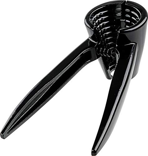 Fackelmann Cascanueces y Descorchador Cava en Aluminio, Negro, 18.5 x 5.3 cm- 1 Ud