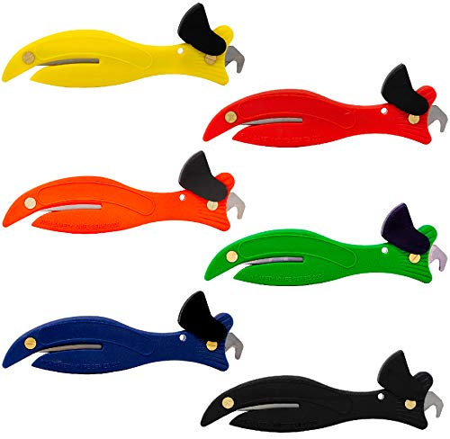 Fish 200 - Set di 6 taglierine per cassetta di sicurezza, per ogni colore