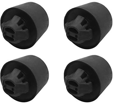 X AUTOHAUX Bloc Absorbeur En Caoutchouc 4pcs Pour Porte Coffre 16x17mm