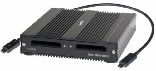 Sonnet Technologies Serie SF3 - Lector de Tarjetas mag Red-Mini