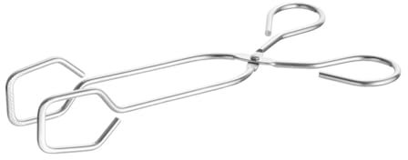 HENDI Servierzange, Gebogen Modell, Gschirrspülmaschinengeeignet, Küchenzange, Lebensmittel Zange, Grillzange, Kochzange, 220mm, Edelstahl