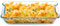 NUTRIUPS Plat à four rectangulaire en verre (24cm-1L)