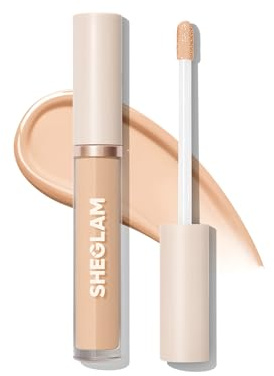 SHEGLAM 12HR Full Coverage Concealer Matte Finish Concealer Stick for Under Eye and Dark Circles - Chantilly