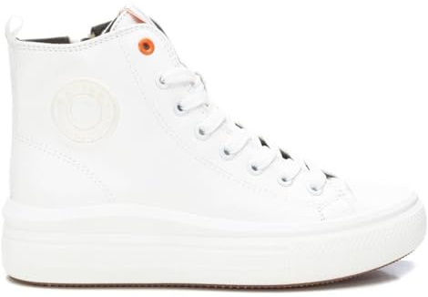 REFRESH - Zapatilla Mujer Blanco - Calzado Cómodo y Versátil - Moda casual - Modelo 17228403 (Talla 39)