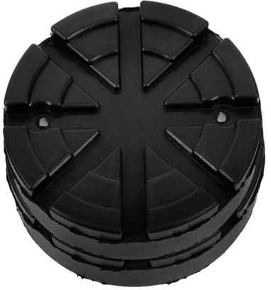 CHILDWEET 2 Stück Hydraulische Wagenheberauflagen aus Gummi Schwarze Hebepads für Autoaufzug Rutschfest Stabile Auflage Einfach zu Montieren