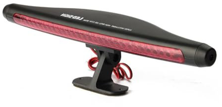 Tercera Luz de Freno,Tercera Luz Freno Lámpara roja de 28 cuentas, luces de freno adicionales for coche, tercera lámpara de freno, carcasa impermeable, lámpara de parada trasera, accesorios universale