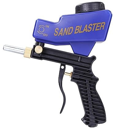 Spritzpistole, Tragbare Mini-Sandstrahl-Spritzpistole, pneumatische Sandstrahlpistole(Sandblasting Gun)