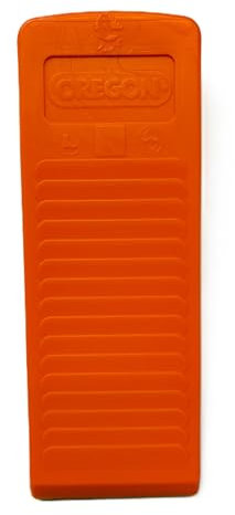 Oregon Professional 19cm Heavy Duty Log Splitter Wedge, Plastic Felling Lever, Orange, Tree Surgeon Tool
