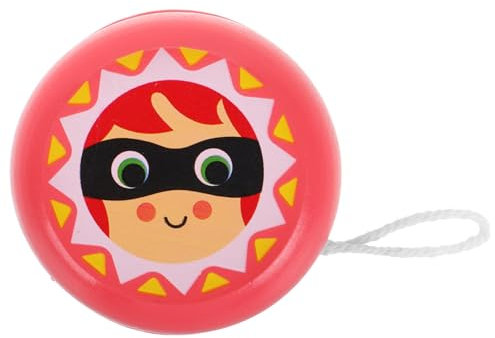 KONTONTY Holz Für Kinder Soldat-Design Automatische Rückkehr Feinmotorik-Training Langlebiges Spielzeug Tragbar Indoor Outdoor Spielzeug