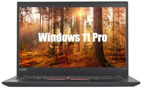 Lenovo ThinkPad X13 Gen 1 Business Laptop, 13.3 Inch HD Notebook, Intel Core i5-10210U, 8GB RAM, 256GB SSD, Japanese Keyboard, Windows 11 Pro (Renewed)