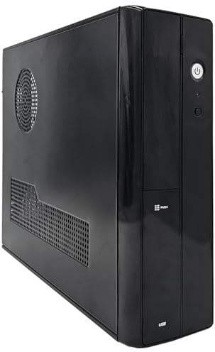 EXTREMEBIT MicroDesk PC Computer Desktop Assemblato SFF, Processore Core i7-14700, Memoria Ram 32GB DDR4, Disco SSD 1TB NVMe, Win 11 PRO