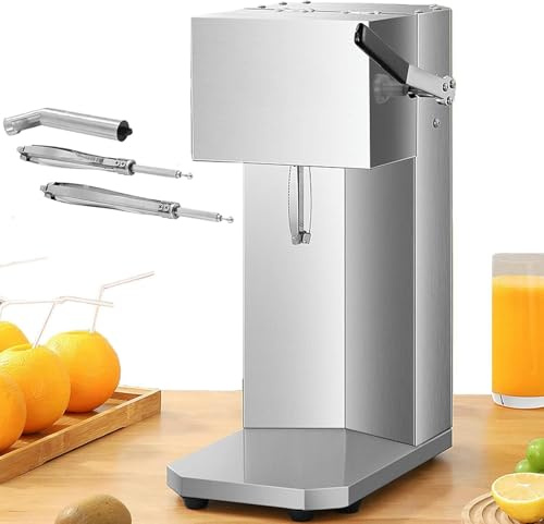 Exprimidor eléctrico de cítricos, exprimidor comercial de acero inoxidable con mango de agarre suave, exprimidor sin esfuerzo para naranjas, limones, limas y pomelos