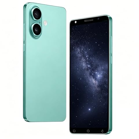LilCost Cheap Mobile Phone,5.0 Inch HD Screen, Android 10.0, 2GB RAM 16GB ROM, MTK6580, Dual Nano SIM + 128GB Expandable, 3500mAh Battery, Face Unlock, Type-C Charging Phone (Green)