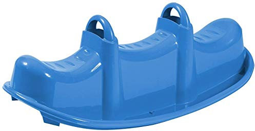 WAC DONDOLO da Giardino in Plastica Solo per Uso Domestico. Dondolo Triplo per il Divertimento dei Più Piccoli Età Minima Consigliata 12 mesi.
