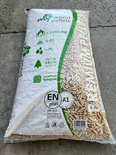 PELLET DI FAGGIO E ABETE- ALTO POTERE CALORIFICO (1 SACCO DA 15 KG)