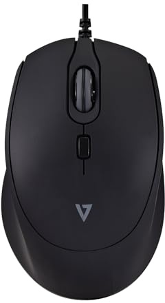 V7 Souris USB filaire pro silencieuse