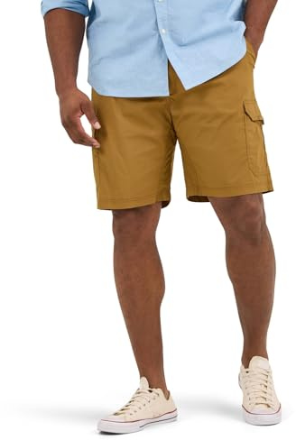 Lee Men's Xm Crossroad Cargo Casual Shorts, Glazed Ginger, 38W
