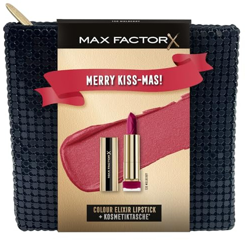 Max Factor Set Color Elixir Lipstick Fb. 130 + Pouch