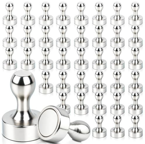 40 pezzi Magneti Neodimio, Calamita Potente 10x15mm Magnete Potente, Calamite Frigorifero, Magneti Neodimio Calamite per Lavagna Magnetica, Calamite Potenti Piccole per Frigorifero, Foto