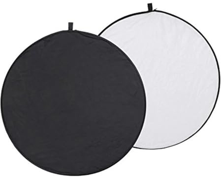 AMENGJ Pliable Reflecteur Lumiere Réflecteur Rond 5 en 1 de 60 cm for Photographie, diffuseur de lumière, Accessoire de Studio Photo, Portable