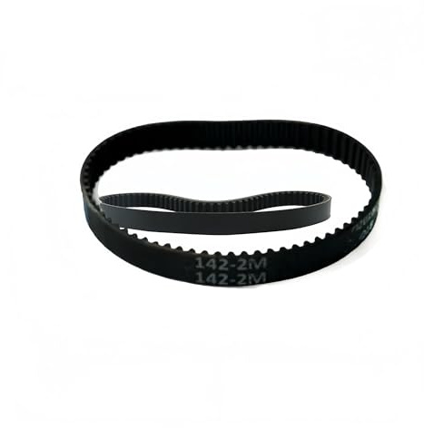 2M sluten gummikuggrem, längd 142 mm, drivrem med tandning 2M-142, används for golvrengöringsrobotar och dammsugare.(2M-142 2pcs)