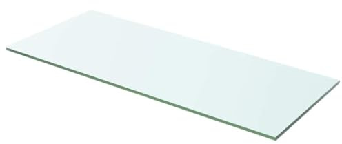 vidaXL Regalboden Glas Transparent 60x20 cm