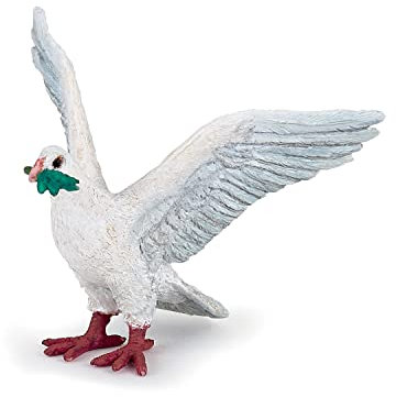 Papo 50248 Dove Wild Animal Kingdom, Multicolor figura de Pájaro