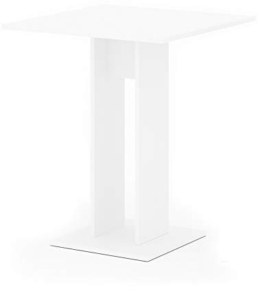 Vicco Esstisch Repose, Weiß, 65 x 65 cm | geeignet als platzsparender Einzeltisch für kleine Räume