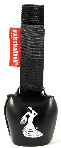 swisstrailbell® Fahrradklingel Spain Edition Deep Black: Spanish Dancer, Trailbell